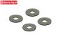 ARA709051 ARRMA Shim rings Ø3,4-Ø10-D0.5 mm, 4 pcs.