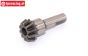 ARA311054 ARRMA Main input gear spiral cut 10T, 1 pc.