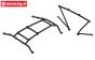 ARA320702 ARRMA Fireteam roll cage roof, 2 pcs.