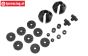 ARA330778 ARRMA Shock absorber Ø16-L117 mm, 2 pcs.