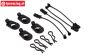 ARA390294 ARRMA Body clip with rubber 1/5, 4 pcs.