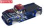 ARA410005 ARRMA Infraction 6S body Bleu-Red, 1 pc.