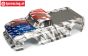 ARA410006 ARRMA Infraction 6S body Silver-Red, 1 pc.