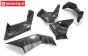 ARA411018 ARRMA Fireteam Splash-guard Black Camo, set