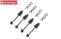AR390178 ARRMA Body clip with rubber, 4 pcs.