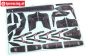 ARA411007 ARRMA Fireteam Inner body transparant, 1 pc.
