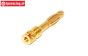 TPS0088 Banana plug Gold Ø4-L46 mm, 4 pcs.