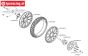 LOS362010 PROMOTO Brake disk steel rear, 1 pc.