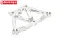 BWS50013/01 Alloy servo-saver plate Silver BWS-LOSI, 1 pc