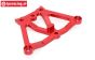BWS50013/02 Alloy servo-saver plate Red BWS-LOSI, 1 pc