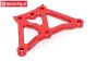 BWS50013/02 Alloy servo-saver plate Red BWS-LOSI, 1 pc
