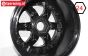 TPS5026/60B Nylon Rim 6-Spoke Black Ø120-W60 mm, 2 pcs.
