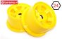 TPS5028/80YE Nylon Rim 6-Spoke W80 mm Yellow, 2 pcs.