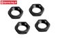 BWS55016Z Wheel nut Black 24 mm, 4 pcs.