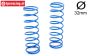 BWS55050/01B Shock spring front Bleu Ø3,0-L115 mm, 2 pcs.