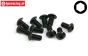 BWS56017 Button Head Screw M4-L8 mm, 10 pcs