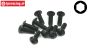 BWS56018 Button Head Screw M4-L12 mm, 10 pcs