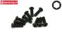 BWS56032 Button Head Screw M6-L20 mm, 10 pcs