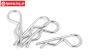 BWS56078 Body Clips Ø2,1-L38 mm, 4 pcs.