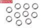 BWS56084 Steel washer Ø5-Ø10-H1 mm, 10 pcs
