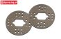 BWS64007 Alloy Brake Disk Ø56 mm, 2 pcs.