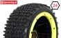 BWS69034/02 MP Grip black-yellow Ø180-B75 mm, 2 pcs