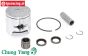 CY0142/08 Chung Yang Piston 23 cc-Ø32 mm, Set