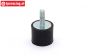 VRC8001/06 VRC exhaust damping rubber Ø25-M5, 1 pc.