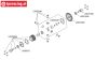 LOS252122 LOSI DBXL-E 2.0 Gear Box, Set