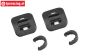 TPS6350/04 Elvedes stickable clamp Ø8 mm, 2 pcs.