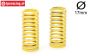 FG10182 spring yellow Ø17-Ø2,3-L48 mm, 2 pcs.