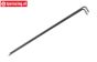 FG10450/05 Steel brake rod Formula 1 Ø2-L180 mm, 2 pcs.