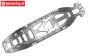 FG1057/01 Alloy chassis 1/5-2WD Evo 530-535 mm, 1 pc