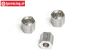 FG1183/02 Alloy Distance 4x8x8 mm, 3 pcs.