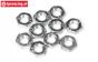 FG1196/05 Steel nut flat M6R-H3,2 mm, 10 pcs