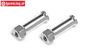 FG1213/07 Alloy Distance bolt rc plate M4-L24 mm, 2 St.