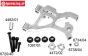FG4492 Aluminium wishbone rear lower 1/6, 1 st.