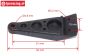 FG5013 Roll cage Support, L84 mm, 2 pcs.