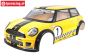 FG5178 Body MINI Cooper painted Yellow, Set