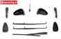 FG5438 Body accessories MINI-Trophy Truck-Porsche, Set