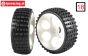 FG60215/05 Buggy tires M glued Ø180-B60 mm, 2 pcs.