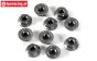 FG6113 Steel locking nut M6R, 10 pcs.