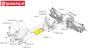 FG6219/11 Body support holder rear Short Cross, 1 pc.