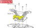 FG6220/16 Bumper Support 66 mm WB535, 1 pc.