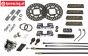 FG6250/05 Tuning disc brakes front 1/6 2WD, Set