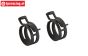 FG6403/21 Spring band Clamp Ø21~Ø24-W12 mm, 2 pcs.