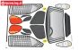 FG64155/01 Decals TR4 Truggy, Set