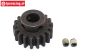 FG6431/01 Steel gear 16T wide Ø10-W12 mm, 1 pc.