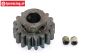 FG6432/17 Steel gear 17T wide Ø10-B12 mm, 1 pc