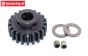 FG6433/21 Steel gear 21T wide Ø10-B12 mm, 1 pc